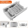 279838 Dryer Heating Element Assembly Replacement Part Thermal Fuse Replacement Fit For Whirlpool Kenmore Clothes Dryers Replace 3398064/3403585/85655