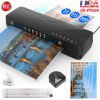 13Inch Laminator Machine Hot And Cold Mode A4 Personal Thermal Laminator With ABS Function 60S Warm-Up Time 30Mins Auto-Off for Home Office School Bus