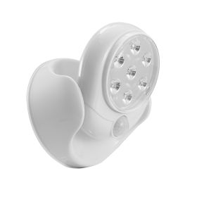Wireless LED Spotlight 90 ° Motion Sensor Night Lamp 360°Rotate Cordless Stairs Lights Battery Operated w/23ft Sensing Range for Closet Bathroom