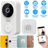 WiFi Security Doorbell Camera with Volume Adjustable Wireless Chime 1080P Camera Night Vision 2-Way Audio Free Cloud Storage