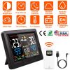 Electric Weather Station Snooze Alarm Clock Wireless Sensor Indoor Outdoor Thermometer Humidity Weather Forecast Temperature Frost Alert with Backligh