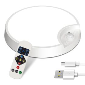 Rechargeable Motion Sensor Ceiling Light Dimmable LED Ceiling Light with Remote Timer 3 Light Colors 3 Modes for Stairs Garage Bathroom