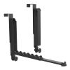 2Pcs Over The Door Hanger Hooks For Clothes Foldable Clothes Drying Rack For Laundry Coats Towels Portable Clothing Hanger Hook For 1.81In Thickness D