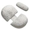 Pregnancy Pillows Adjustable Support Maternity Pillow Soft Side Sleeper Pregnancy Pillows Wedge Pillow with Detachable Pillow Cover