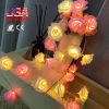 40 LEDs Rose Flower String Lights 10ft/3m Battery Operated Decorative Lights for Anniversary Valentine\'s Wedding Bedroom